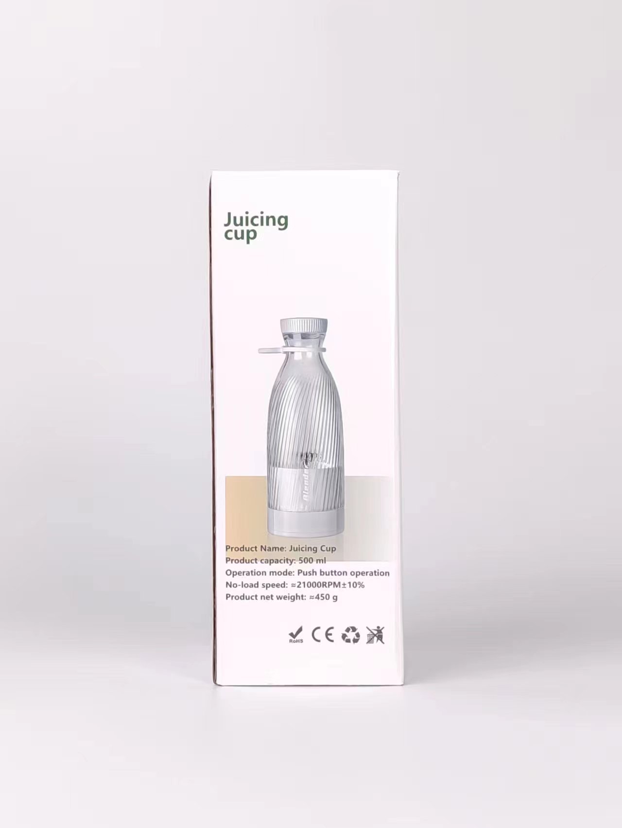 500ml rechargeable portable juicer cup BDL002