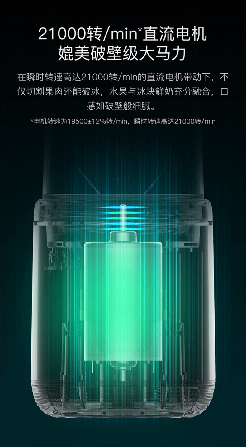 380ml Classic Portable Juicer Cup BDL003
