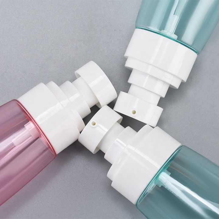 Empty Skin Care Fine Mist Spray Bottle 30ml 60ml 80ml 100ml  PETG Plastic Clear Pink Serum Bottle