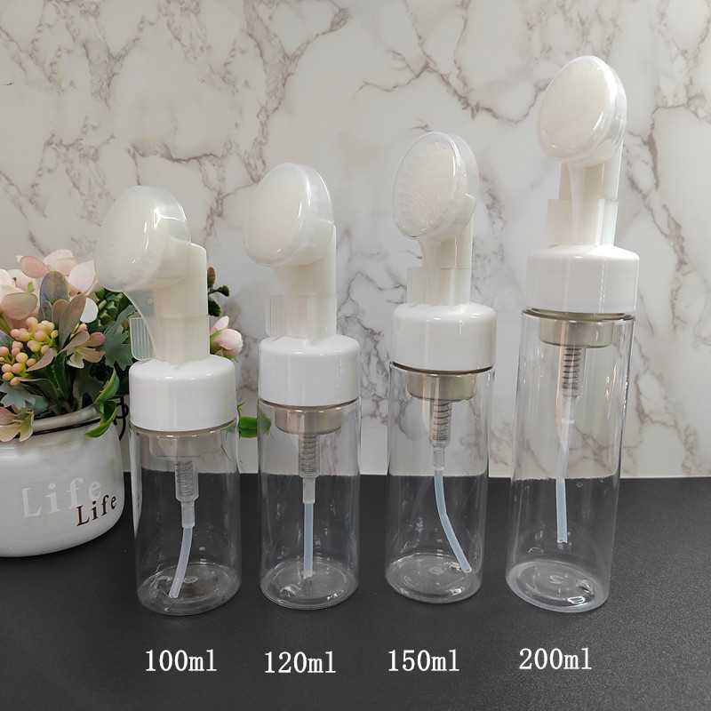 Wholesale Factory Price 100ml 120ml 150ml 200ml Clear Frosted PET Plastic Foam pump bottle