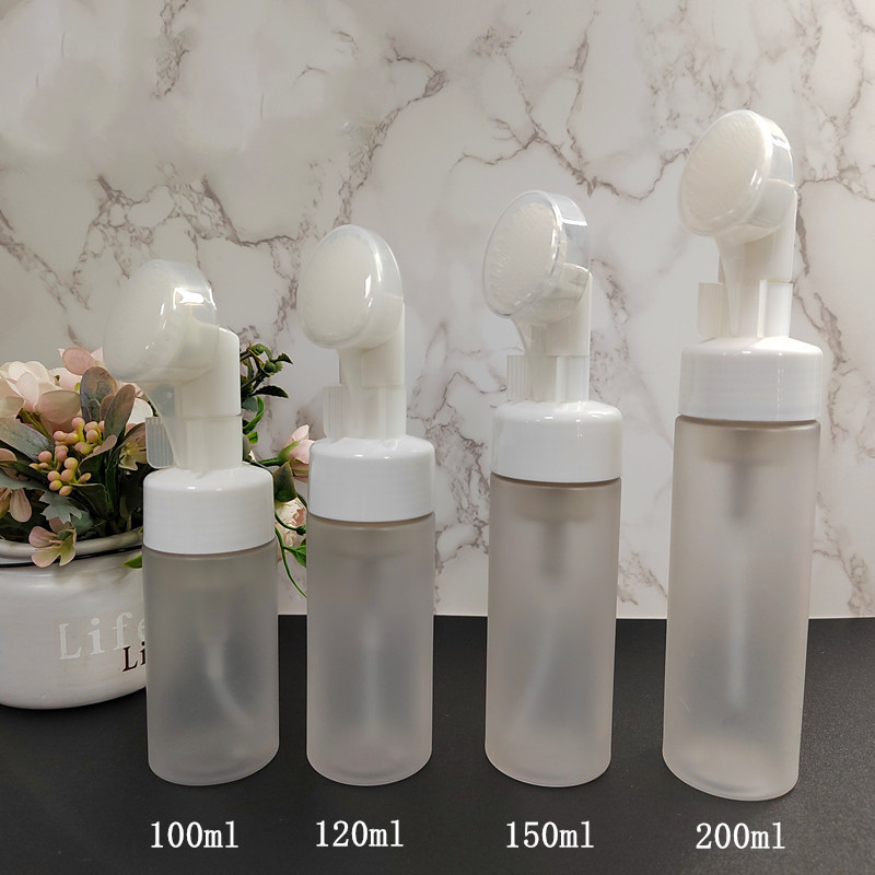 Wholesale Factory Price 100ml 120ml 150ml 200ml Clear Frosted PET Plastic Foam pump bottle Wholesale Factory Price 100ml 120ml 150ml 200ml Clear Frosted PET Plastic Foam pump bottle