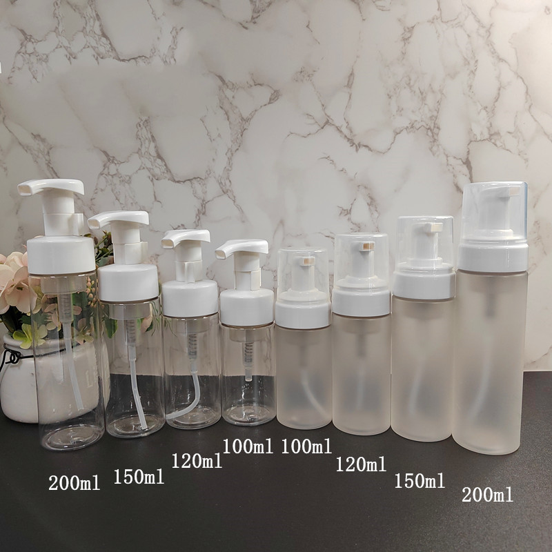 wholesale 30ml 50ml 60ml 80ml 100ml 120ml 150ml 200ml plastic foam bottles