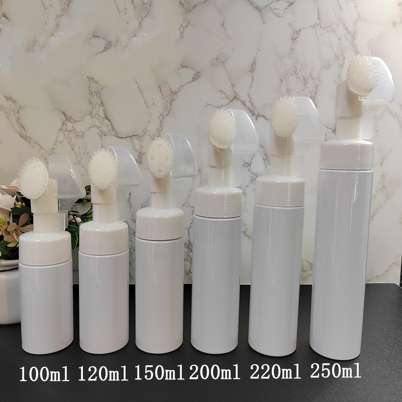 100ml 120ml 150ml 200ml 220ml 250ml white pet foam bottles