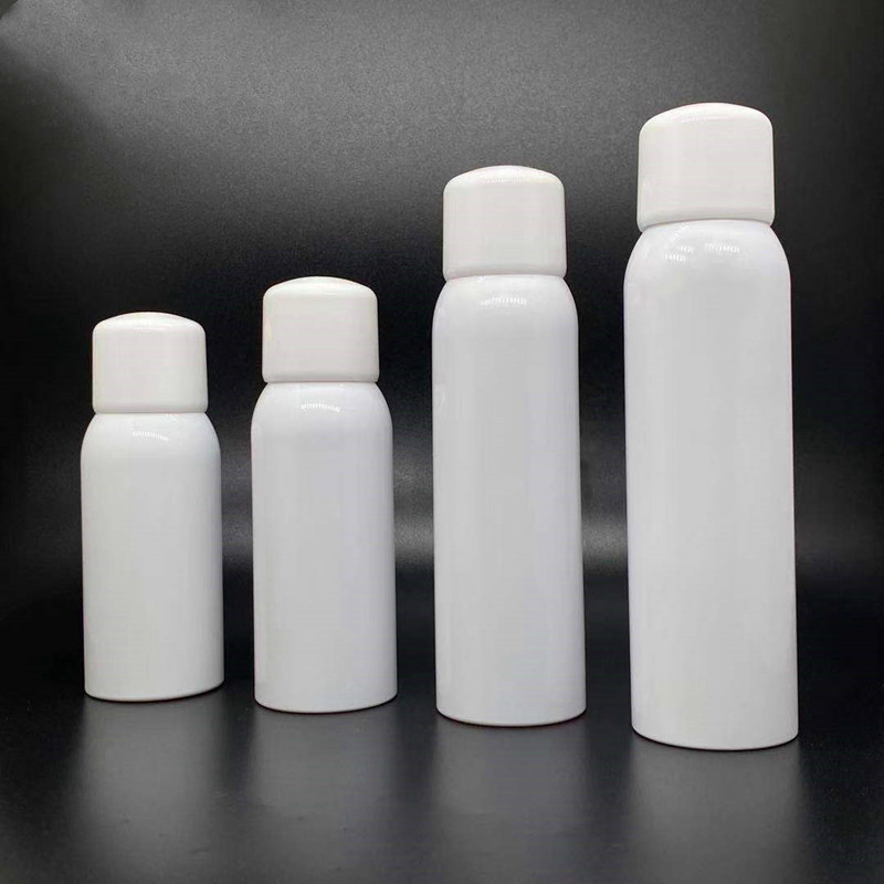 White Packaging Bottle PET Cosmetic Toner Spray Bottle with Bayonet Design